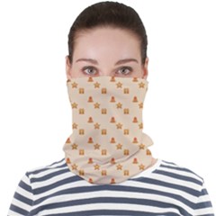 Christmas-wrapping-paper Face Seamless Bandana (adult) by Amaryn4rt