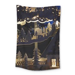 Christmas-advent-candle-arches Small Tapestry by Amaryn4rt