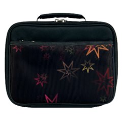 Christmas-background-motif-star Lunch Bag by Amaryn4rt