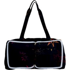 Christmas-background-motif-star Multi Function Bag by Amaryn4rt