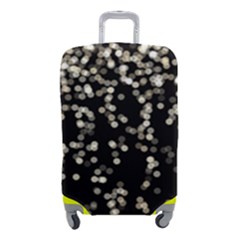 Christmas-bokeh-lights-background Luggage Cover (small) by Amaryn4rt