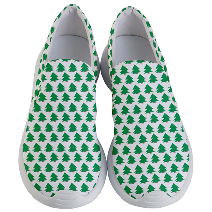 Christmas-tree-tree-holidays Women s Lightweight Slip Ons