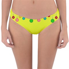 Christmas-bowls-garland-decoration Reversible Hipster Bikini Bottoms by Amaryn4rt