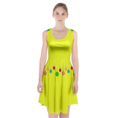 Christmas-bowls-garland-decoration Racerback Midi Dress by Amaryn4rt