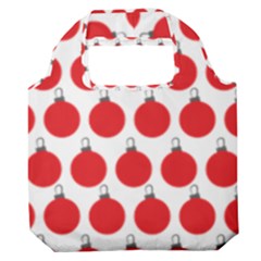 Christmas Baubles Bauble Holidays Premium Foldable Grocery Recycle Bag by Amaryn4rt