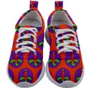 Christmas Candles Seamless Pattern Kids Athletic Shoes View1