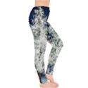 Tree Pine White Starlight Night Winter Christmas Everyday Leggings  View4