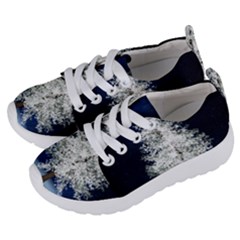 Tree Pine White Starlight Night Winter Christmas Kids  Lightweight Sports Shoes by Amaryn4rt