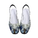 Tree Pine White Starlight Night Winter Christmas Women s Classic Slingback Heels View1