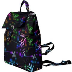 Snowflakes Snow Winter Christmas Buckle Everyday Backpack by Amaryn4rt