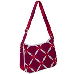 Christmas-background-wallpaper Zip Up Shoulder Bag by Amaryn4rt