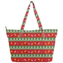 Christmas-papers-red-and-green Full Print Shoulder Bag View2