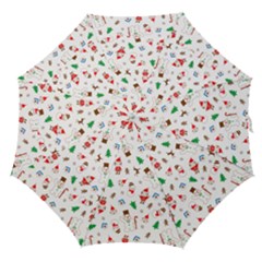 Christmas Shading Pattern Straight Umbrellas by Amaryn4rt