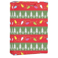 Christmas-papers-red-and-green Playing Cards Single Design (rectangle) With Custom Box by Amaryn4rt