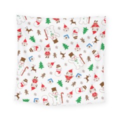 Christmas Shading Pattern Square Tapestry (small) by Amaryn4rt