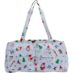 Christmas Shading Pattern Multi Function Bag by Amaryn4rt