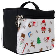 Christmas Shading Pattern Make Up Travel Bag (big) by Amaryn4rt