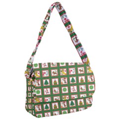 Christmas-paper-christmas-pattern Courier Bag by Amaryn4rt