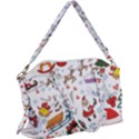 Christmas Theme Decor Illustration Pattern Canvas Crossbody Bag View1