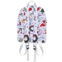 Christmas Theme Decor Illustration Pattern Zip Bottom Backpack View3