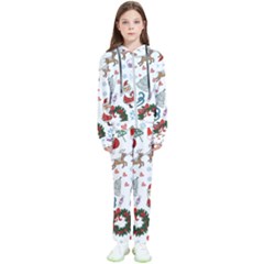 Christmas Theme Decor Illustration Pattern Kids  Tracksuit by Amaryn4rt