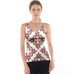 Christmas-wallpaper-background Women s Basic Tank Top by Amaryn4rt