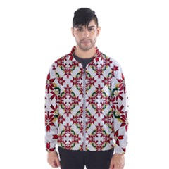 Christmas-wallpaper-background Men s Windbreaker by Amaryn4rt