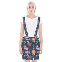 Funny-animal Christmas-pattern Braces Suspender Skirt