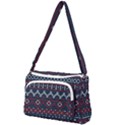 Christmas-concept-with-knitted-pattern Front Pocket Crossbody Bag View1