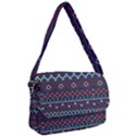 Christmas-concept-with-knitted-pattern Courier Bag View1