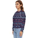 Christmas-concept-with-knitted-pattern Women s Long Sleeve Raglan T-Shirt View2