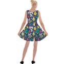 Colorful-funny-christmas-pattern  --- Velvet Skater Dress View2