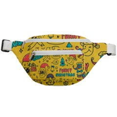 Colorful-funny-christmas-pattern Cool Ho Ho Ho Lol Fanny Pack by Amaryn4rt