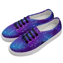 Realistic-night-sky-poster-with-constellations Women s Classic Low Top Sneakers by Amaryn4rt