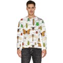 Insects-seamless-pattern Men s Fleece Sweatshirt View1