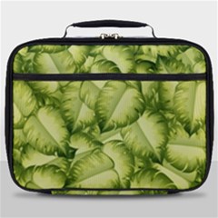 Seamless-pattern-with-green-leaves Full Print Lunch Bag by Amaryn4rt