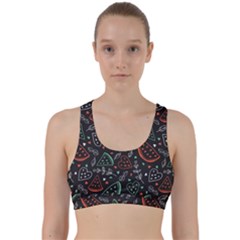 Seamless-vector-pattern-with-watermelons-mint -- Back Weave Sports Bra by Amaryn4rt