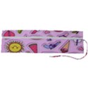 Fashion-patch-set Roll Up Canvas Pencil Holder (L) View2