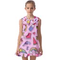 Fashion-patch-set Kids  Pilgrim Collar Ruffle Hem Dress View1