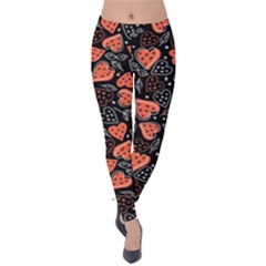 Seamless-vector-pattern-with-watermelons-hearts-mint Velvet Leggings