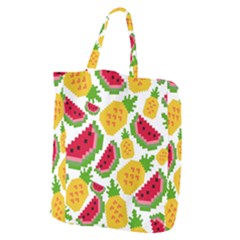 Watermelon-pattern-se-fruit-summer Giant Grocery Tote by Amaryn4rt