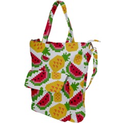 Watermelon-pattern-se-fruit-summer Shoulder Tote Bag by Amaryn4rt