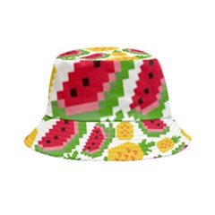 Watermelon-pattern-se-fruit-summer Inside Out Bucket Hat by Amaryn4rt