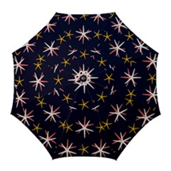 Sea-stars-pattern-sea-texture Golf Umbrellas by Amaryn4rt