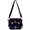 Sea-stars-pattern-sea-texture Saddle Handbag View3