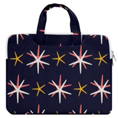 Sea-stars-pattern-sea-texture Macbook Pro 16  Double Pocket Laptop Bag  by Amaryn4rt