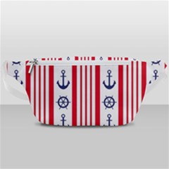 Nautical-papers-nautical-background Waist Bag  by Amaryn4rt