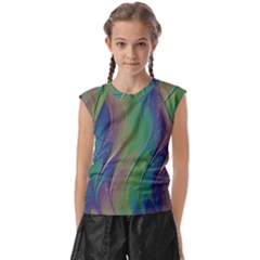 Texture-abstract-background Kids  Raglan Cap Sleeve T-shirt