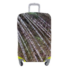 Peacock-feathers-pattern-colorful Luggage Cover (small) by Amaryn4rt