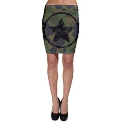 Military-camouflage-design Bodycon Skirt by Amaryn4rt